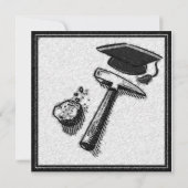 Invitation Géologue de graduation (Dos)