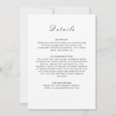 Invitation Geometric Glittering Metallic Luxury Wedding Invit (Dos)
