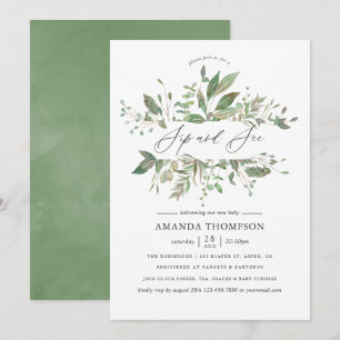 Invitation géométrique à boire et à voir avec de l