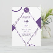 Invitation géométrique officiel (Debout devant)