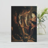 Invitation Georges de La Tour - Joseph le charpentier (Debout devant)