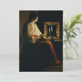 Invitation Georges de La Tour - La Magdalen pénitente (Debout devant)