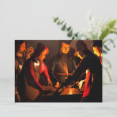 Invitation Georges de la Tour - Les Joueurs de Dices (Debout devant)