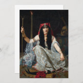 Invitation Georges Merle - La Sorcière (Devant / Derrière)