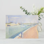 Invitation Georges Seurat - Le chenal des cimes (Debout devant)