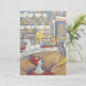 Invitation Georges Seurat - Le Cirque (Debout devant)