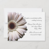 Invitation Gerber Daisy Mariage (Devant)