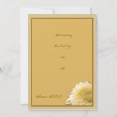 Invitation Gerbera Daisy (Dos)