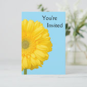 Invitation Gerbera Daisy (Debout devant)