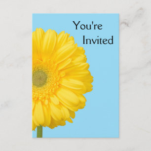 Invitation Gerbera Daisy