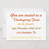 Invitation Get Stuffed (Dos)