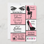 Invitation Getaway filles (Devant)