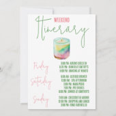 Invitation Getaway, Spa, Bachelorette Weekend Party (Dos)