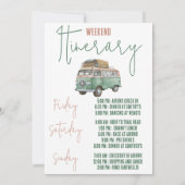 Invitation Getaway, VW Van, Bachelorette Weekend Party (Dos)