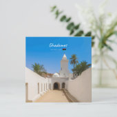 Invitation Ghadames, Libye - Mosquée Blanche (Debout devant)