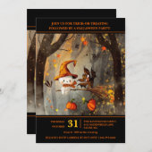 Invitation Ghomajorité Fun Halloween (Devant / Derrière)