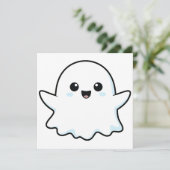 Invitation Ghost Halloween TShirt (Debout devant)