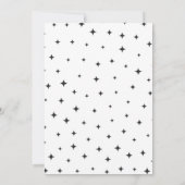 Invitation Ghost Little Boo doit Baby shower d'Halloween (Dos)