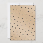 Invitation Ghost Little Boo doit Baby shower d'Halloween (Dos)