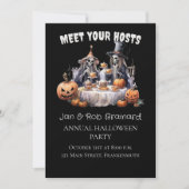 Invitation Ghoulish Annual Halloween Party (Devant)