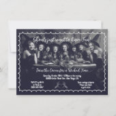Invitation Ghouls night out Halloween Vintage Witches (Devant)
