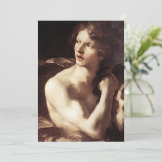 Invitation Gian Lorenzo Bernini - David avec le chef Goliath (Debout devant)