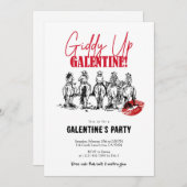 Invitation Giddy Up Galentine’s Day (Devant / Derrière)