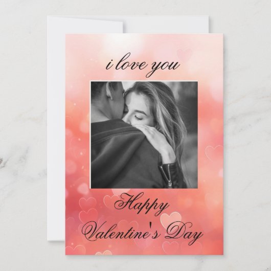 INVITATION GIFT VALENTINES DAY CARDS (Devant)