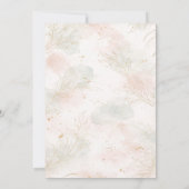 Invitation Gilded Gold Sage & Blush Botanical Bridal Shower (Dos)