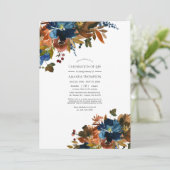 Invitation Gingembre et la marine Fête de la vie en fleurs Ph (Debout devant)