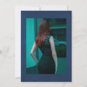 Invitation Gingembre et la marine Fête de la vie en fleurs Ph (Dos)