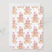 Invitation Gingerbread House Decorating Birthday Party (Dos)