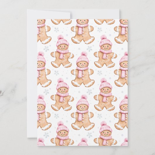 Invitation Gingerbread House Decorating Birthday Party (Dos)