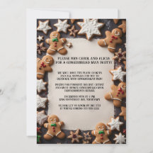Gingerbread Men Christmas Party