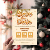 Invitation Gingerbread Save the Date Christmas Winter Party