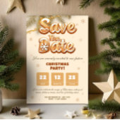 Invitation Gingerbread Save the Date Christmas Winter Party
