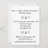 Invitation Gingerpain de style hawaïen Salutation (Dos)