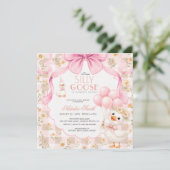 Invitation Gingham Tout en Un Fou de Canard Arc-en-ciel Baby  (Debout devant)