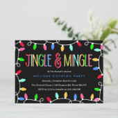 Invitation Gingle & Mingle | Christmas Holiday Cocktail Party (Debout devant)
