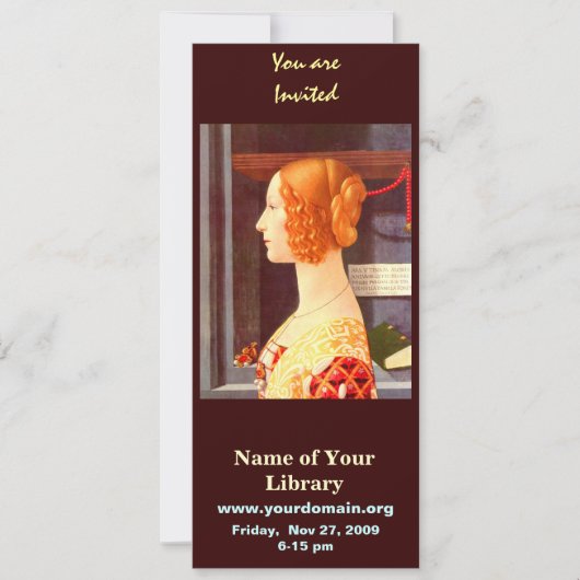 Invitation Giovanna Tornabuoni (Devant)