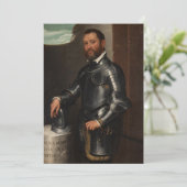 Invitation Giovanni Battista Moroni - Portrait de Mario Benve (Debout devant)