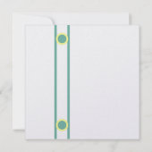 Invitation Girafe Bébé (Dos)