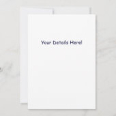 Invitation GIRAFFE (Dos)