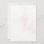 Invitation Giraffe d'aquarelle dans un Baby shower à ballon à (Dos)