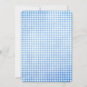 Invitation Giraffe et Baby shower de marguerite (Dos)