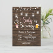 Invitation Girl BabyQ Coed BBQ Baby brasserie invi (Debout devant)