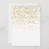 Invitation Girl Little Citrouille Premier anniversaire Automn (Dos)