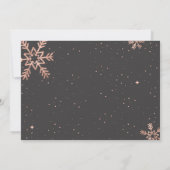 Invitation Girl Pink Winter Onederland (Dos)