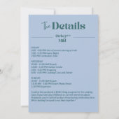 Invitation Girls Gone Mild Teal Bachelorette Beach Weekend (Dos)
