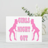 Invitation Girls night (Debout devant)